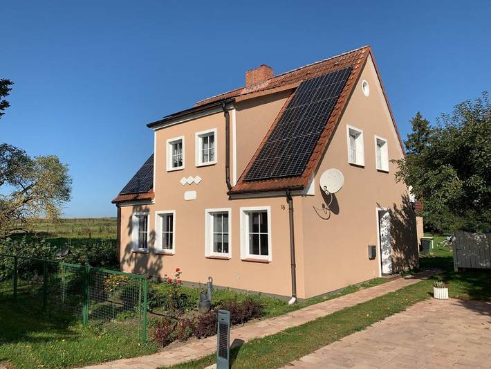 Ferienwohnung für 2 Personen, mit Garten und Ausblick