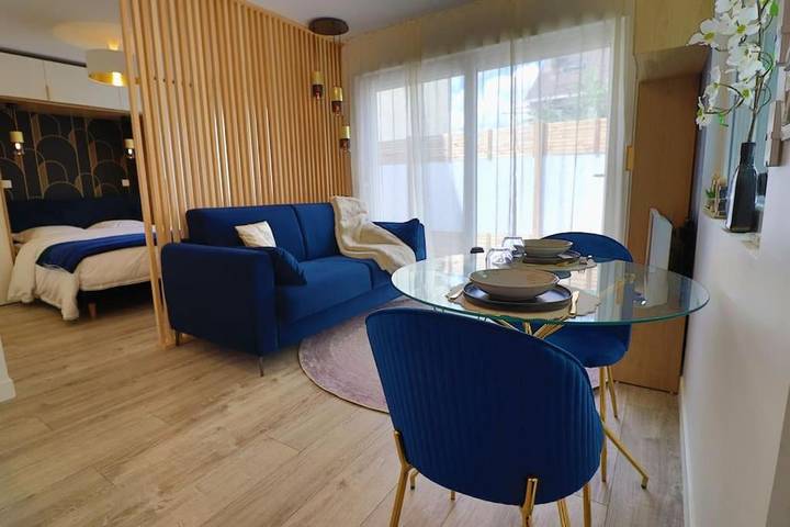 Maison de vacances pour 4 personnes, avec jardin