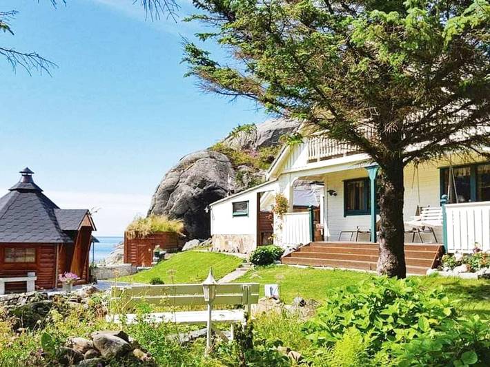 Feriehus for 8 personer, med sauna og terrasse i Rogaland