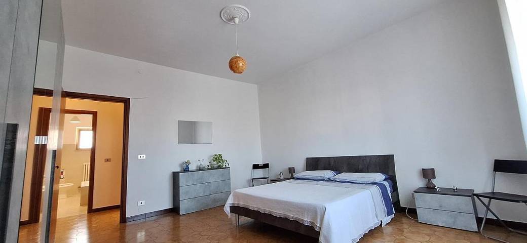 Ferienwohnung für 6 Personen, mit Balkon und Garten sowie Ausblick