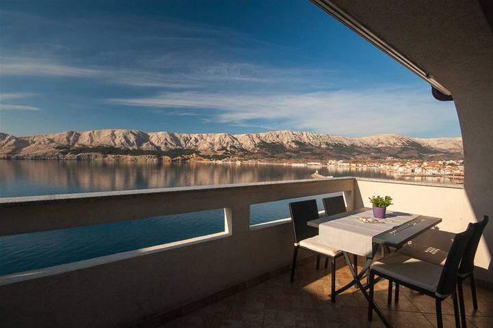 Ferienwohnung für 3 Personen, mit Balkon in Baska - 4