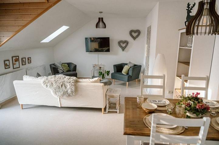 Ferienwohnung für 4 Personen, mit Balkon und Terrasse in Pfullendorf
