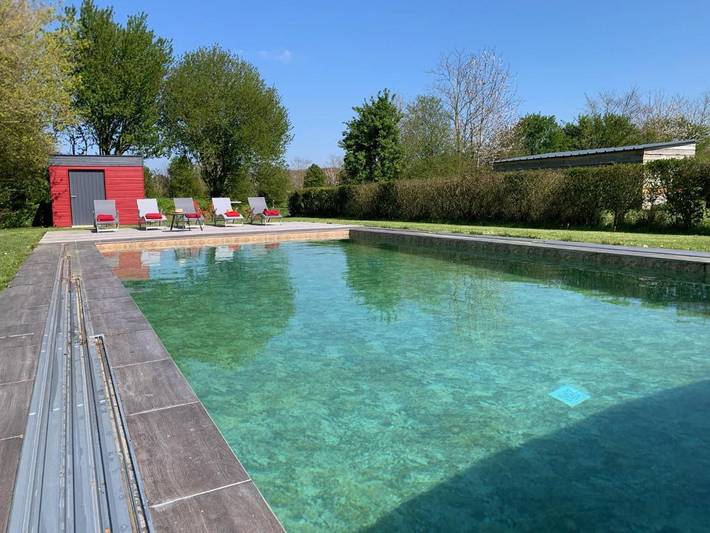 Location de vacances pour 5 personnes, avec piscine ainsi que vue et jardin dans La Roche-Jaudy - 3