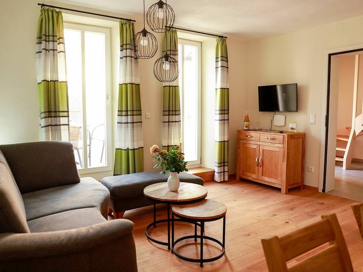 Ferienwohnung für 4 Personen, mit Garten in Iphofen
