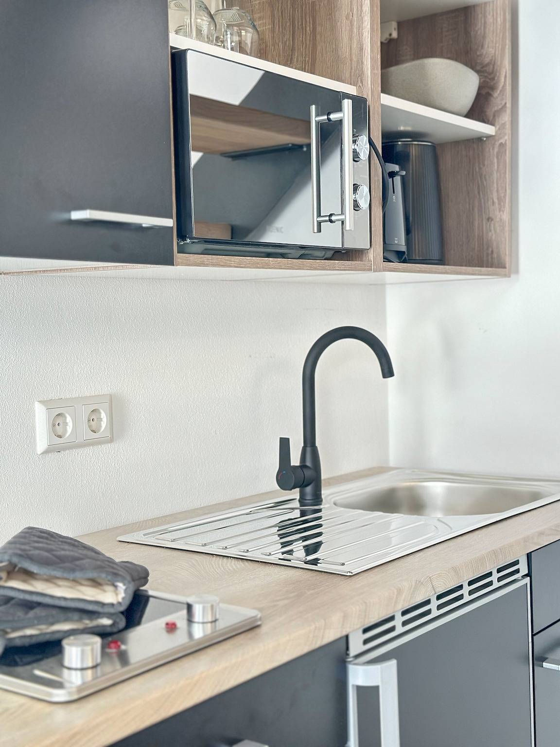 Apartamento inteiro, Apartamento 'Kaisers Nescht' com vista para a montanha, terraço privado e Wi-Fi in Achkarren, Vogtsburg