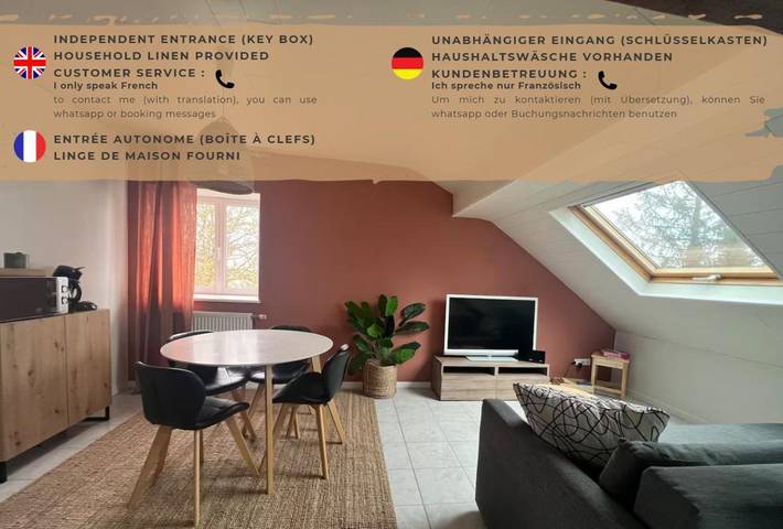 Gîte pour 4 personnes, avec vue, animaux acceptés dans Brauweiler (Moselle)