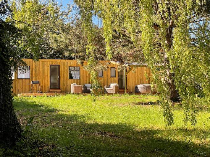 Maison de vacances pour 4 personnes, avec jacuzzi et jardin