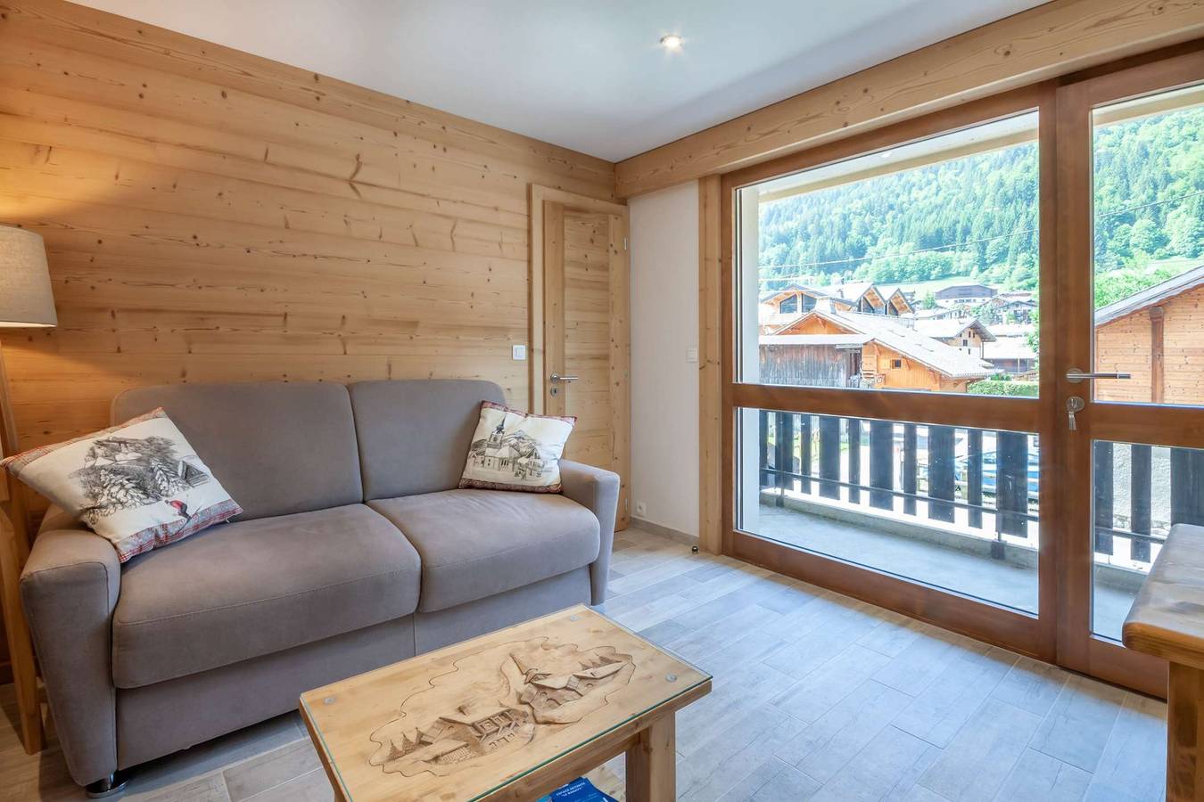 Ganze Ferienwohnung, Ferienwohnung für 4 Personen mit Balkon in Morzine, Les Portes du Soleil