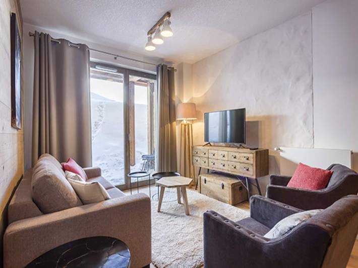 Gîte pour 8 personnes, avec balcon/terrasse et sauna, animaux acceptés dans Station De La Rosiere - 2