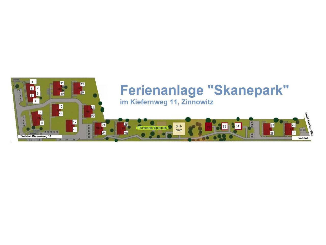Zinnowitz Skanepark Ferienhaus 25 in Zinnowitz, Usedomer Norden