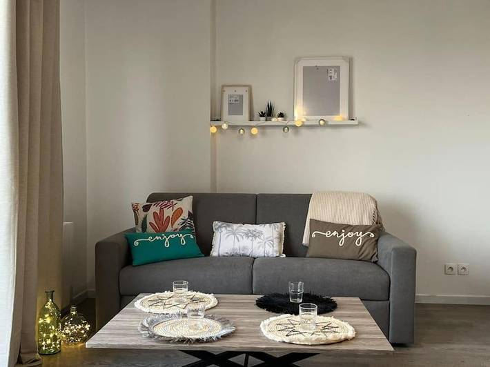 Location de vacances pour 2 personnes, avec terrasse à Berck
