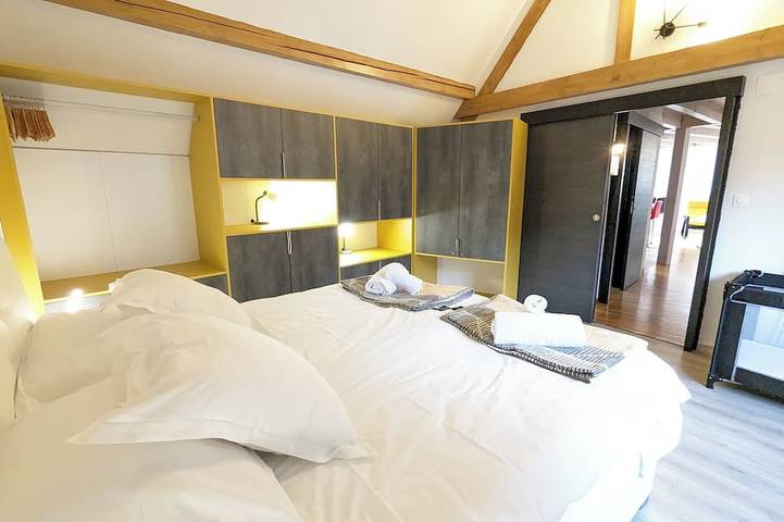 Le Ch'ti Alsacien ***, Appartement en duplex pour 4/6 personnes au coeur d'Eguisheim in Eguisheim, Parc naturel régional des Ballons des Vosges