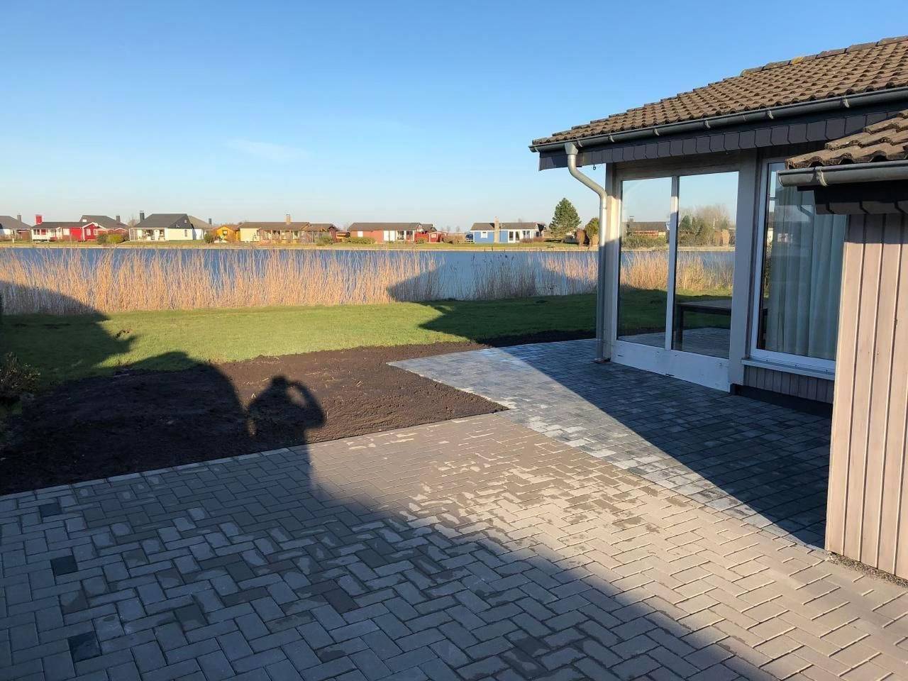 B 2 direkt am Binnensee, Seeblick in Eckwarderhörne, Butjadingen