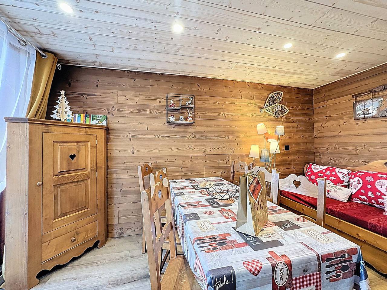 Apartamento entero, Apartamento renovado 2 piezas - 7 pers - Al pie de pistas in Le Corbier, Villarembert