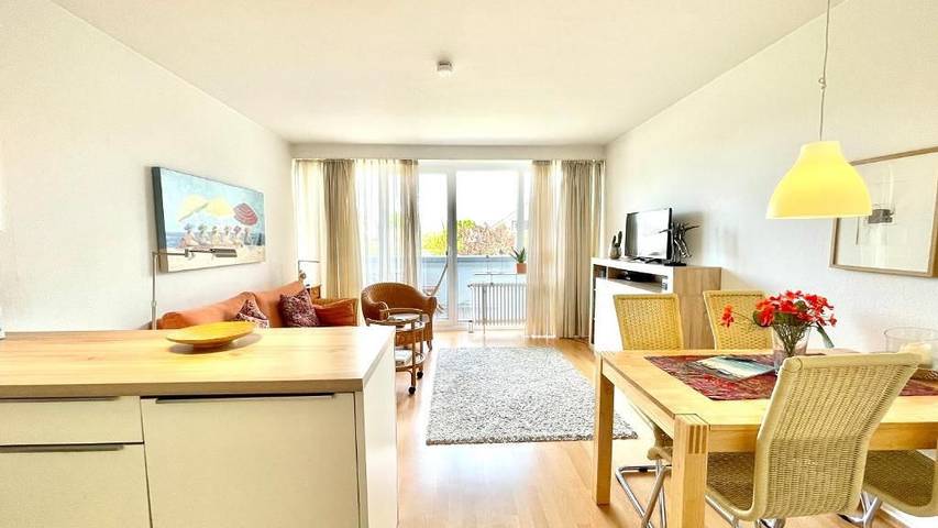Ferienwohnung für 3 Personen, mit Balkon auf Langeoog