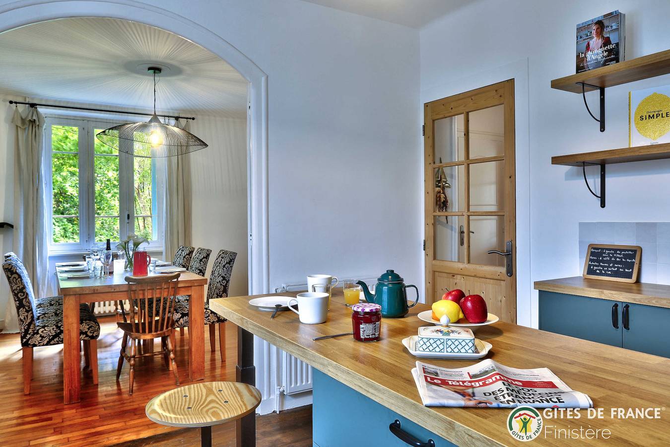 Gîte für 8 Personen mit Garten in Esquibien, Audierne