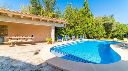 Villa in Búger, Majorca Center für 6 