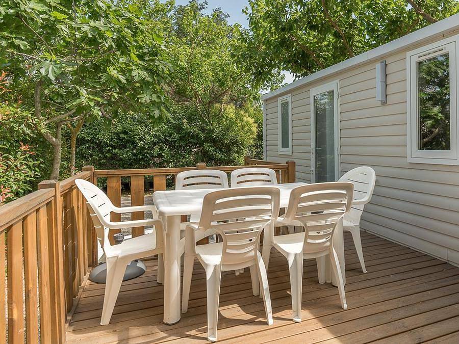 Camping l'Etoile d'Or - Mobilhome 4 personnes - standard climatisé in Côte Vermeille, Argelès-sur-Mer
