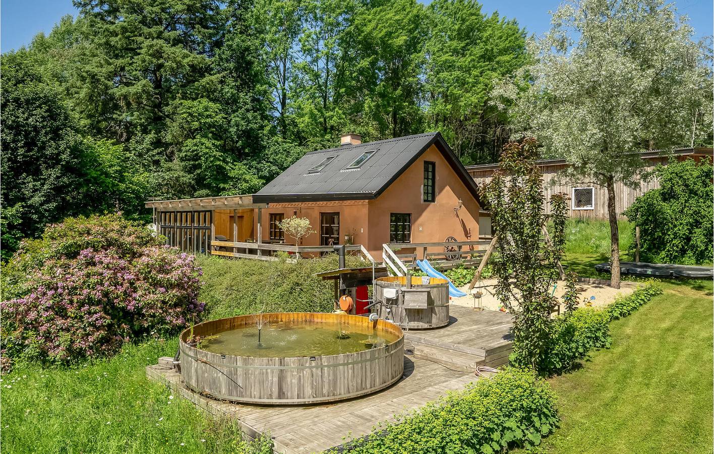 Ferienhaus für 6 Personen mit Garten in Ringkøbing-Skjern