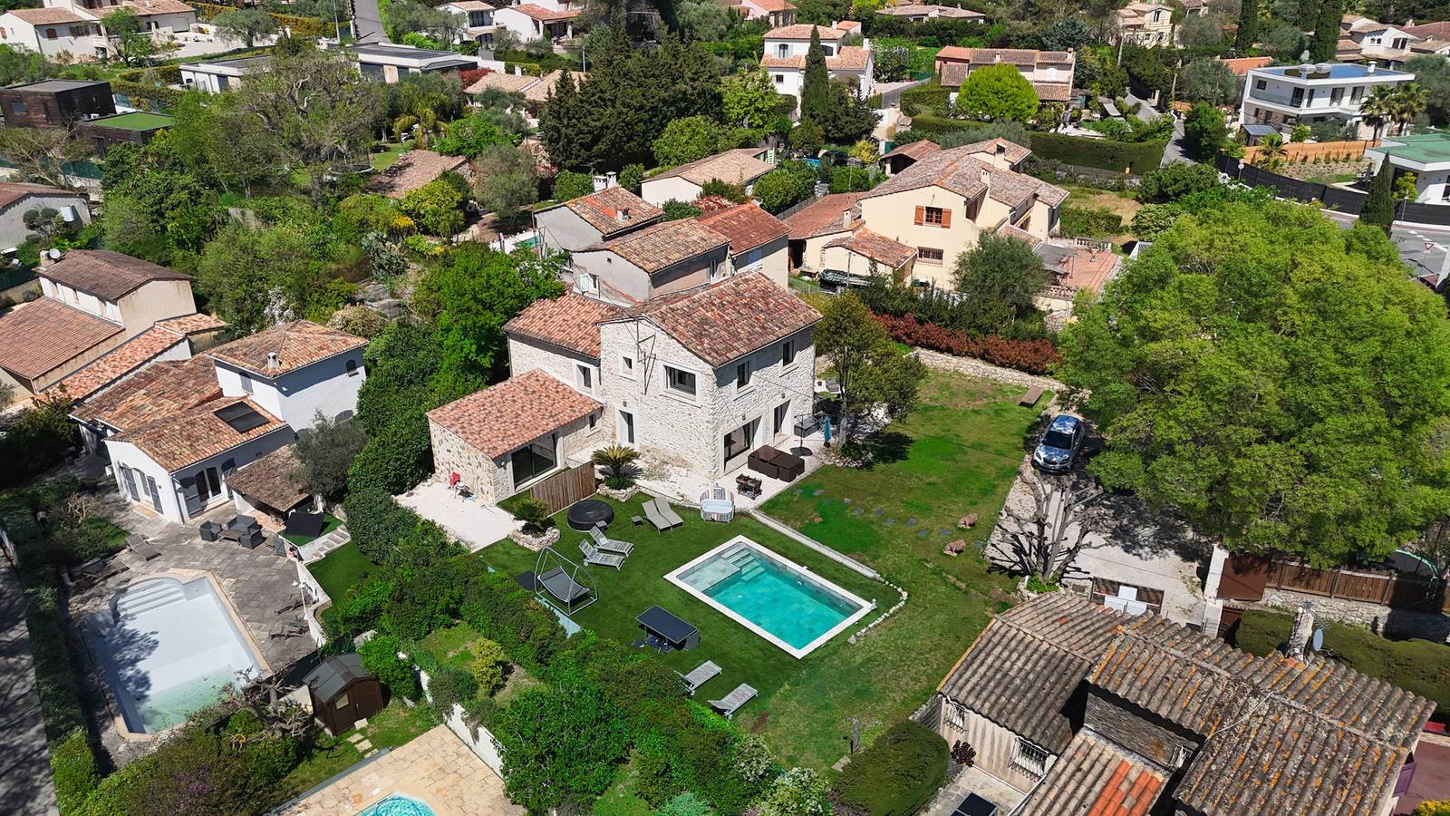 Cabrières in Mougins, Costa mediterránea (Francia)