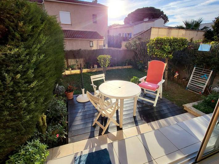 Appartement de vacances pour 2 personnes, avec jardin, animaux acceptés à Bandol
