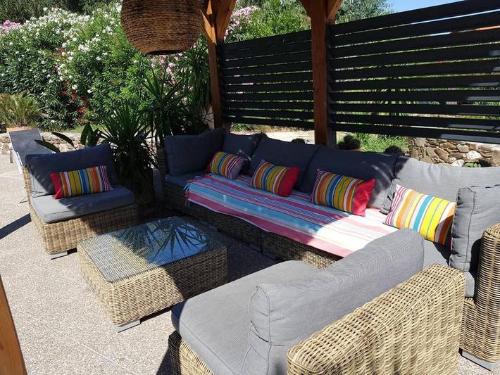 Villa pour 9 personnes, avec vue ainsi que piscine et jardin, animaux acceptés à Collioure - 4