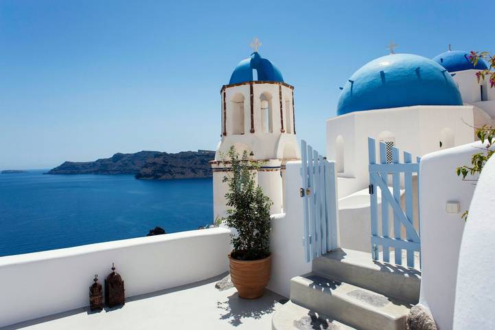Location de vacances pour 6 personnes, avec balcon et vue sur l’océan à Oia - 2