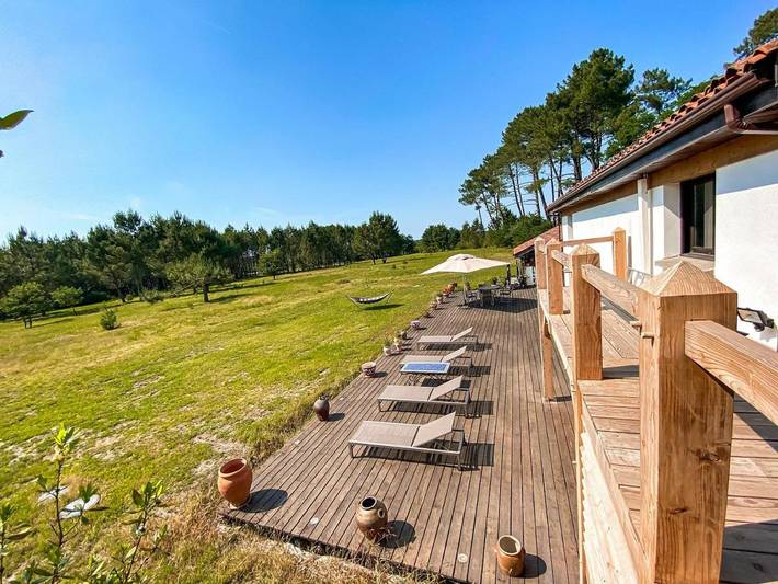 Casa de vacaciones para 6 personas, con balcón y jardín - 1