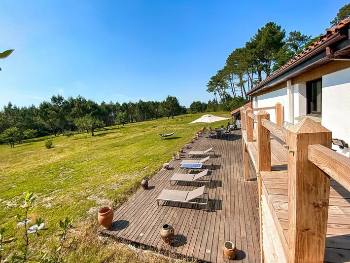 Casa de vacaciones para 6 personas, con jardín y balcón, Se admiten mascotas - 1