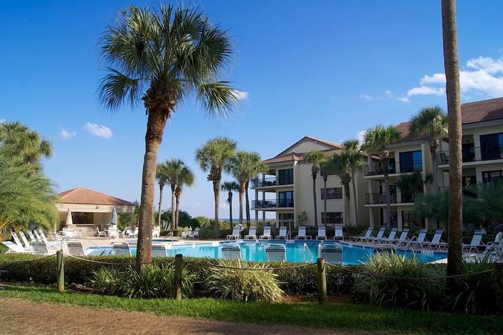 Vacation rental for 4 people, with sauna and pool as well as terrace in St. Augustine