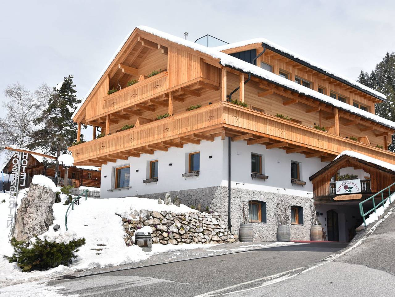 Hotel Rosengarten - Green Suite Marquis in der Dependance - 423 in Toblach, Südtirol
