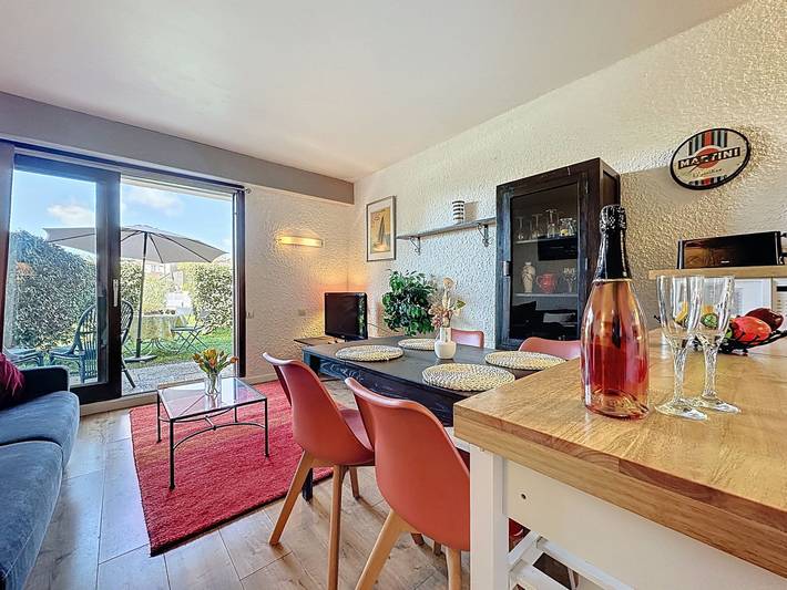 Appartement de vacances pour 4 personnes, avec jardin et terrasse