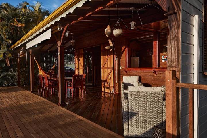 Villa pour 6 personnes, avec piscine ainsi que jardin et vue à Deshaies - 3