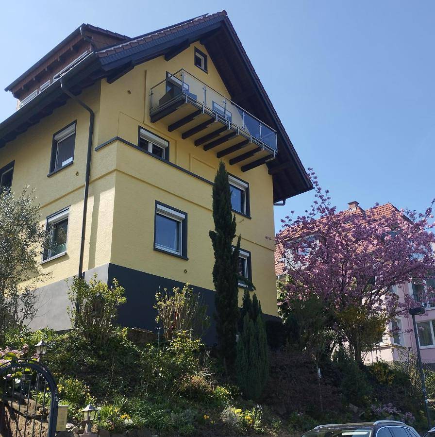 Cały apartament, Nichtraucherferienwohnung-Neckarblick Ze-2022-74-Wz-118A in Schlierbach, Heidelberg