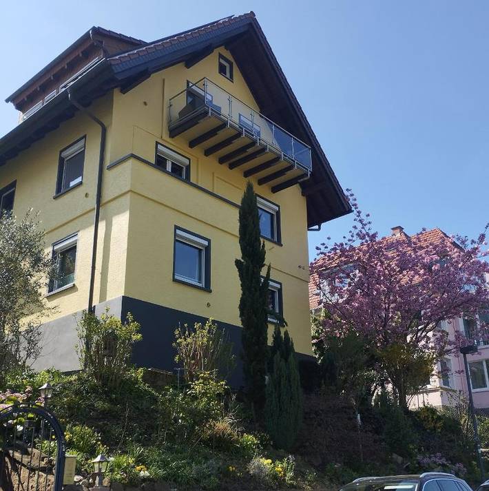 Vakantiewoning voor 4 personen, met terras en uitzicht in Heidelberg