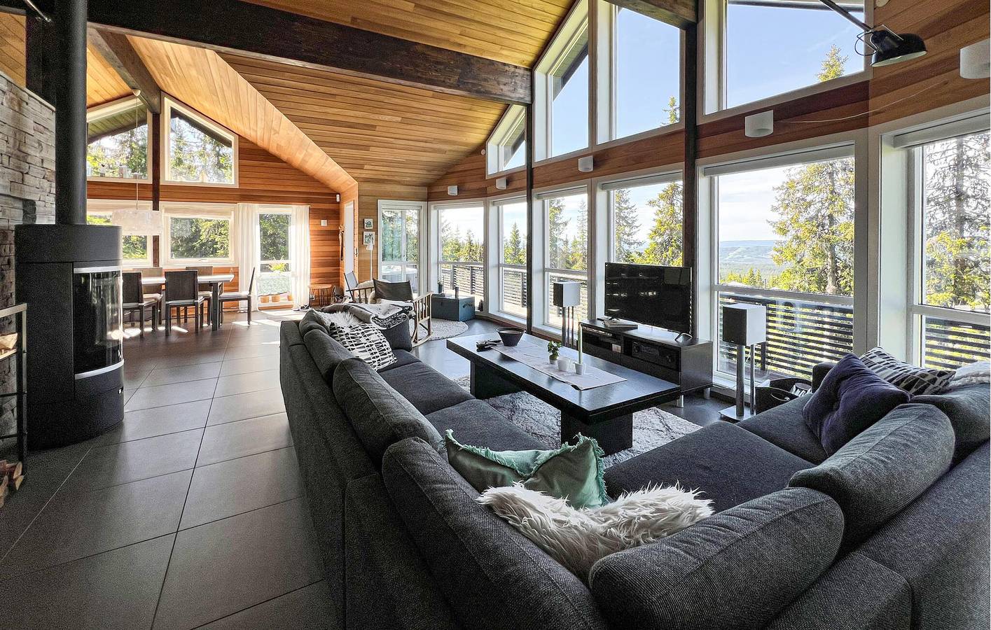 Ferienhaus für 10 Personen mit Sauna in Lillehammer