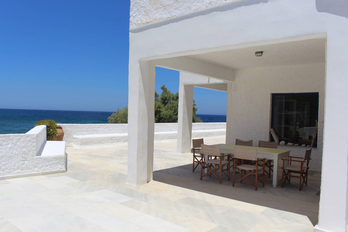 Strandvilla Akrotiri in Kykladen
