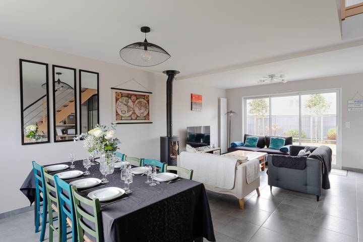 Maison de vacances pour 8 personnes, avec jardin et terrasse - 1