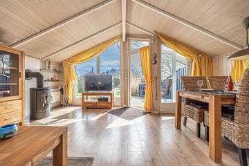 Ferienhaus für 4 Personen, mit Terrasse und Sauna sowie Garten in Schönhagen