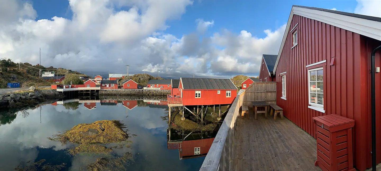 Gemütliches Ferienhaus mit Meerblick in Stamsund in Stamsund, Vestvågøy