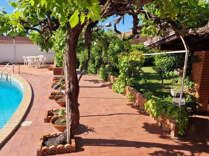 Gîte pour 2 personnes, avec piscine ainsi que terrasse et jardin, animaux acceptés à Mascalucia - 3