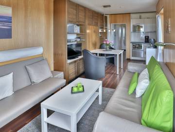Ferienwohnung für 3 Personen, mit Sauna und Pool sowie Balkon in Duhnen