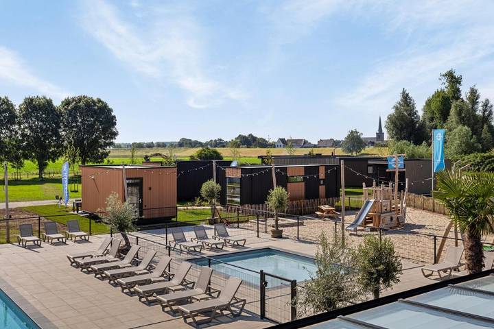 Camping voor 2 personen, met terras en uitzicht, met huisdier in Zuid-Holland