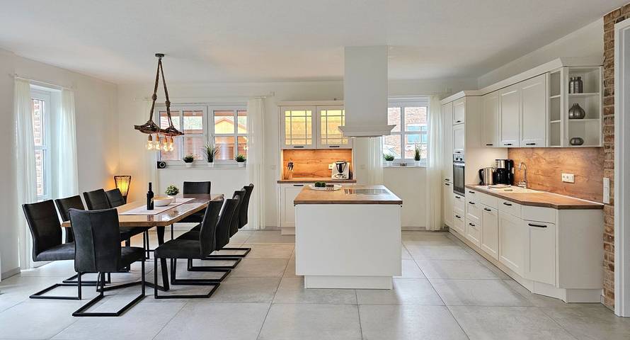Ferienhaus für 10 Personen, mit Terrasse und Garten sowie Sauna in Biendorf