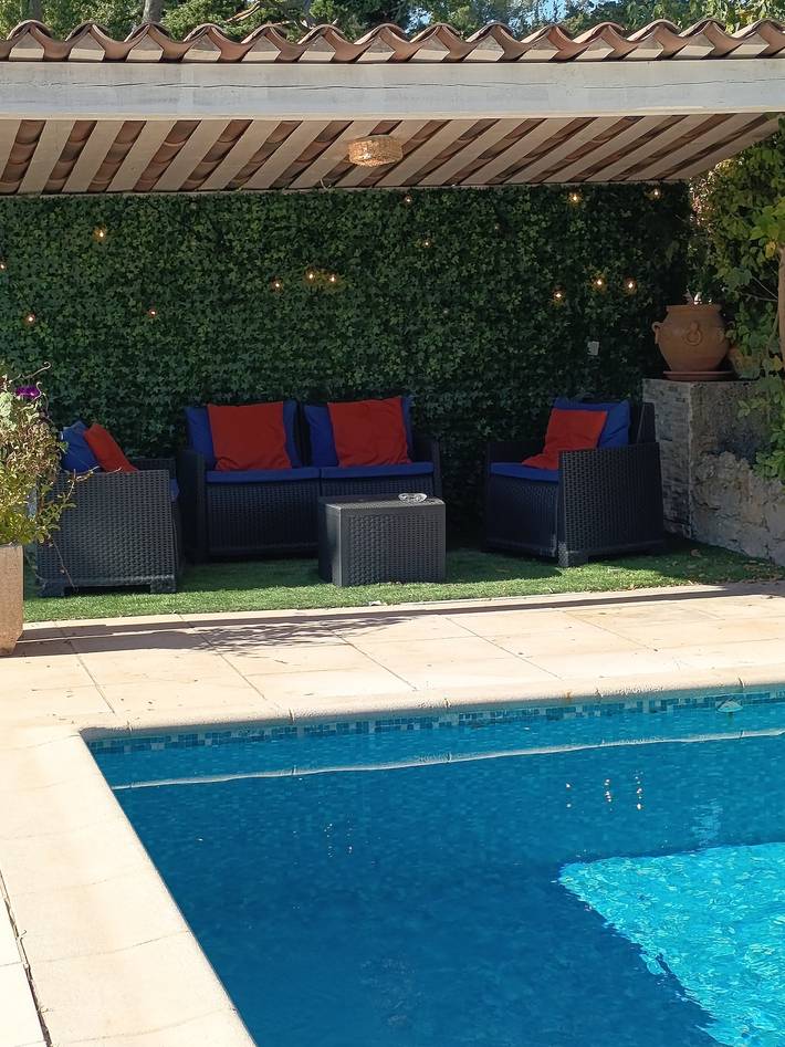 Estudio entero, Casa de vacaciones 'Villa Les Mimosas' con terraza privada, Wi-Fi y aire acondicionado in Peymeinade, Costa mediterránea (Francia)