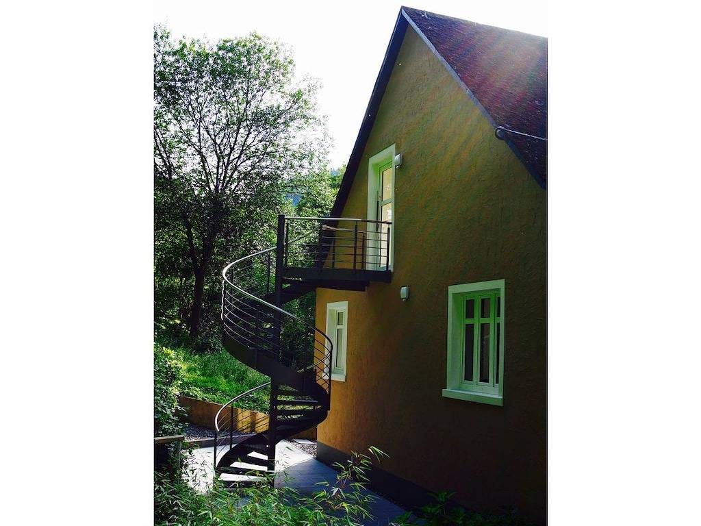 Am Mühlbach auf der Scherfsmühle in Waldrach, Landkreis Trier-Saarburg