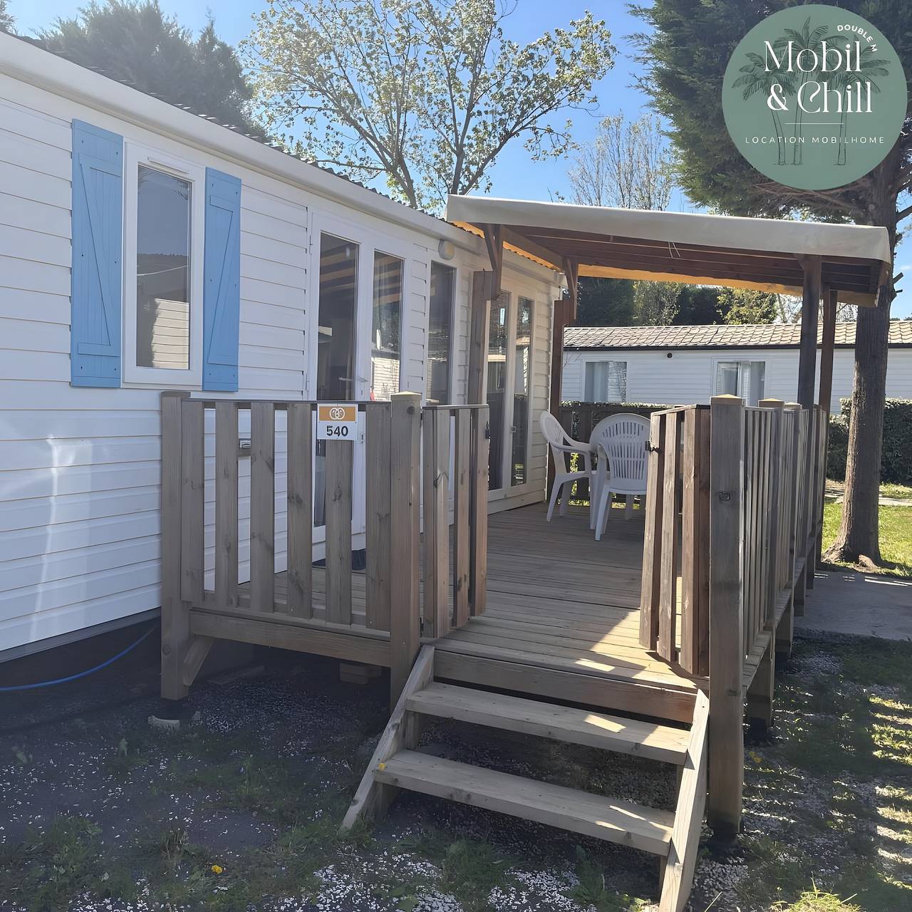 Mobil-home 6 personnes près de Sète & Montpellier dans camping 4 étoiles in Vic-la-Gardiole, Côte méditerranéenne (France)