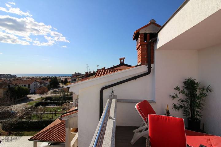 Ferienwohnung für 3 Personen, mit Balkon und Garten in Porec und Umgebung - 2