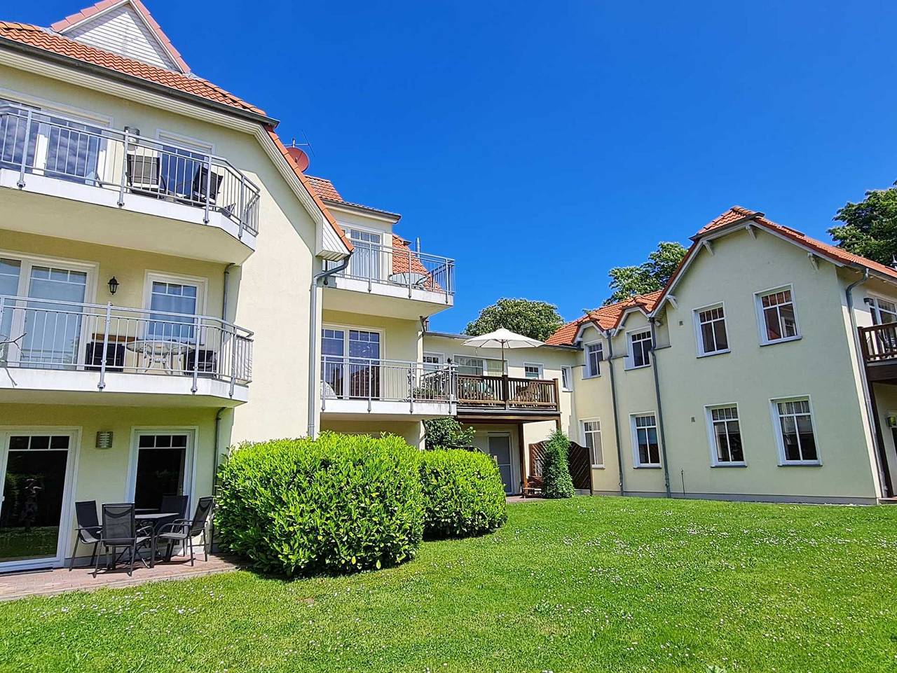 Ganze Ferienwohnung, Ferienwohnung Villa Seestern 15 - Ferienwohnung Villa Seestern 15 in Nienhagen, Bad Doberan & Umland