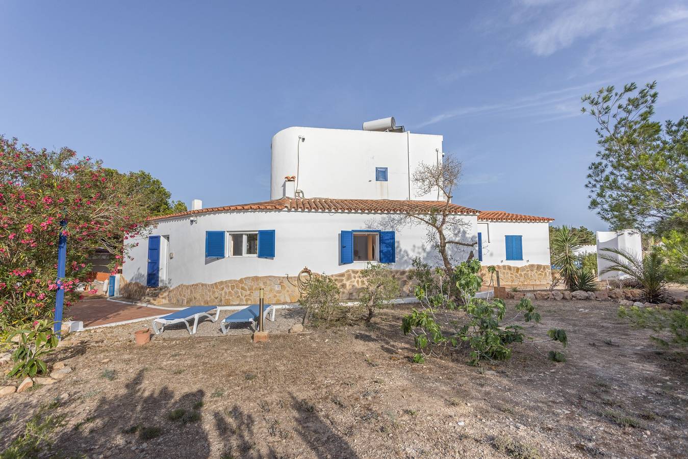 Ferienhaus 'Casa Del Sol' mit Meerblick, privater Terrasse und Wi-Fi in Formentera, Formenteras Küste